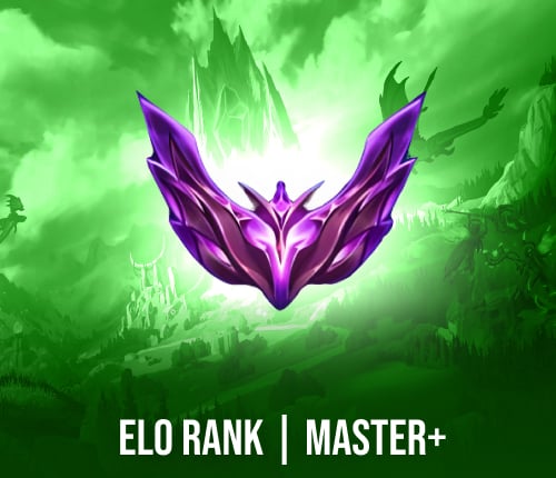 League of Legends ELO Rank | Master+